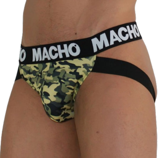 Macho Underwear Macho - Mx28Mv Jock Militar Verde S