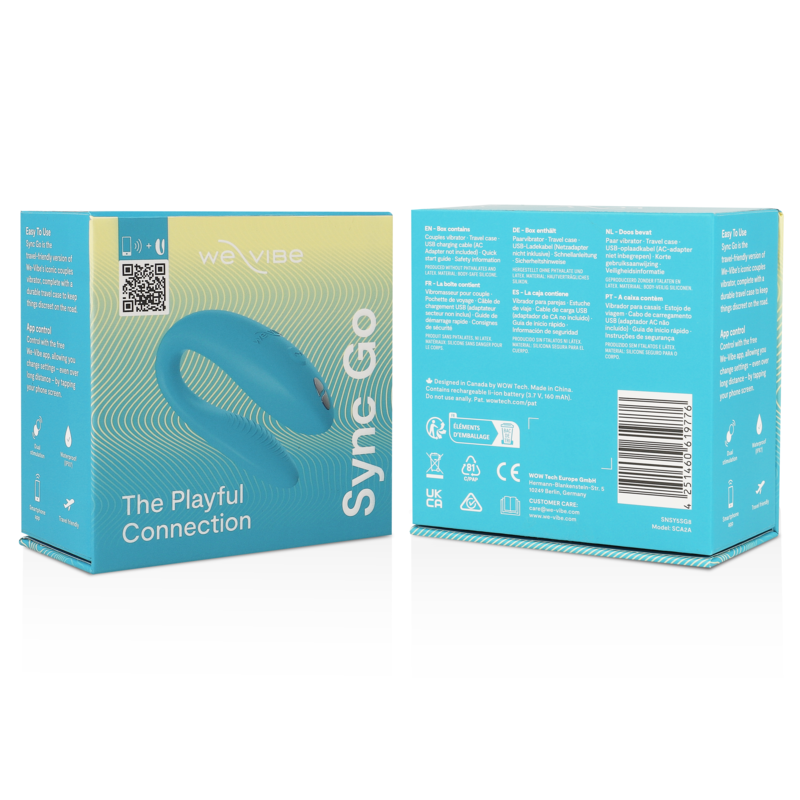 We-Vibe Sync Go Estimulador Dual Violeta