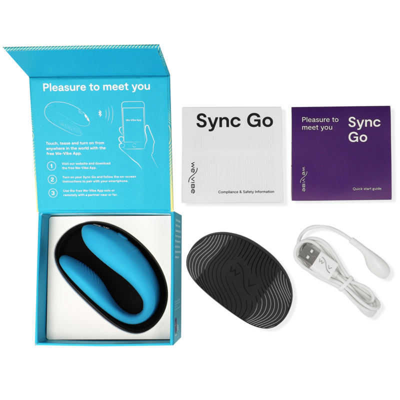 We-Vibe Sync Go Estimulador Dual Violeta