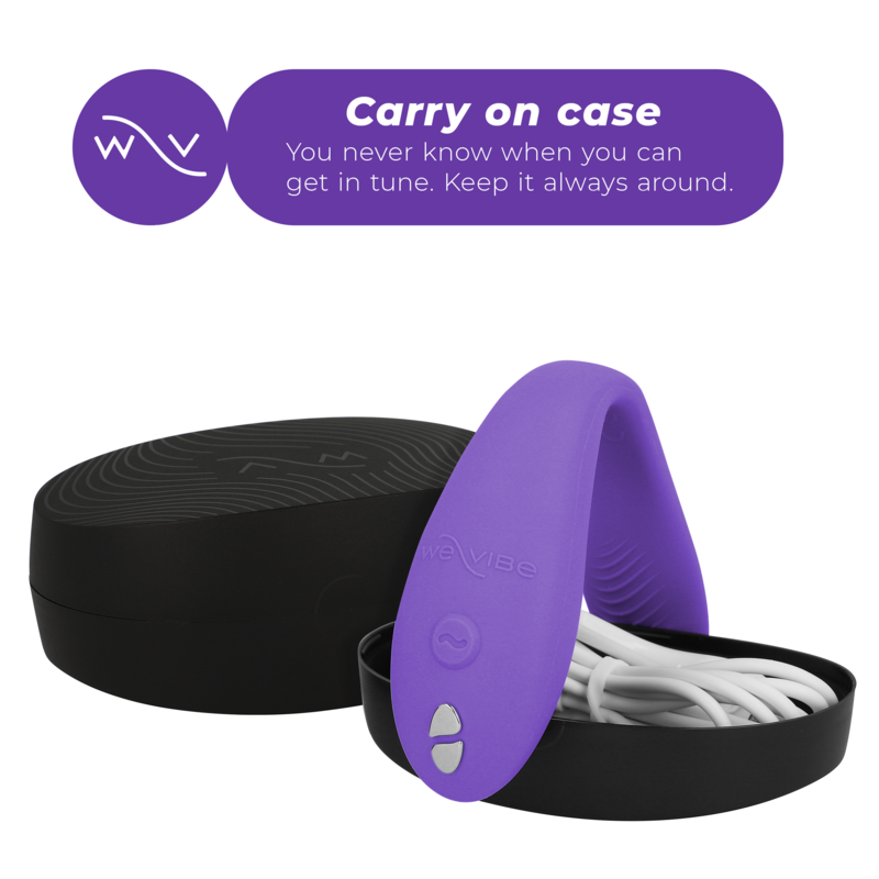 We-Vibe Sync Go Estimulador Dual Violeta