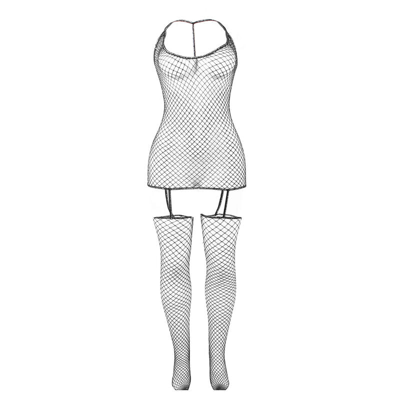 Subblime Bodystockings Subblime - 951955 Shiny Fishnet Bodystocking One Size