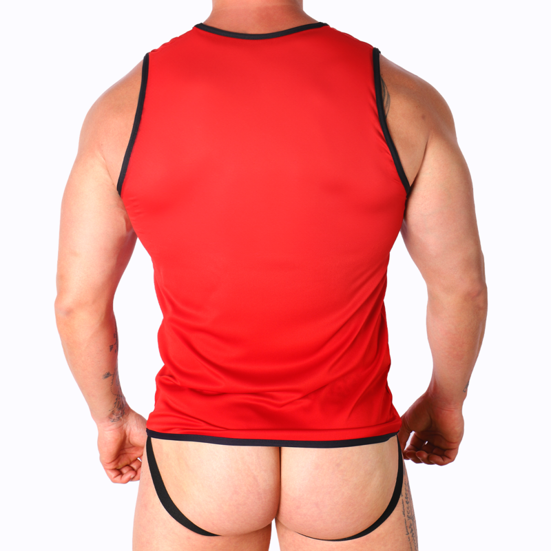 Macho Underwear Macho - Camiseta Roja L/Xl