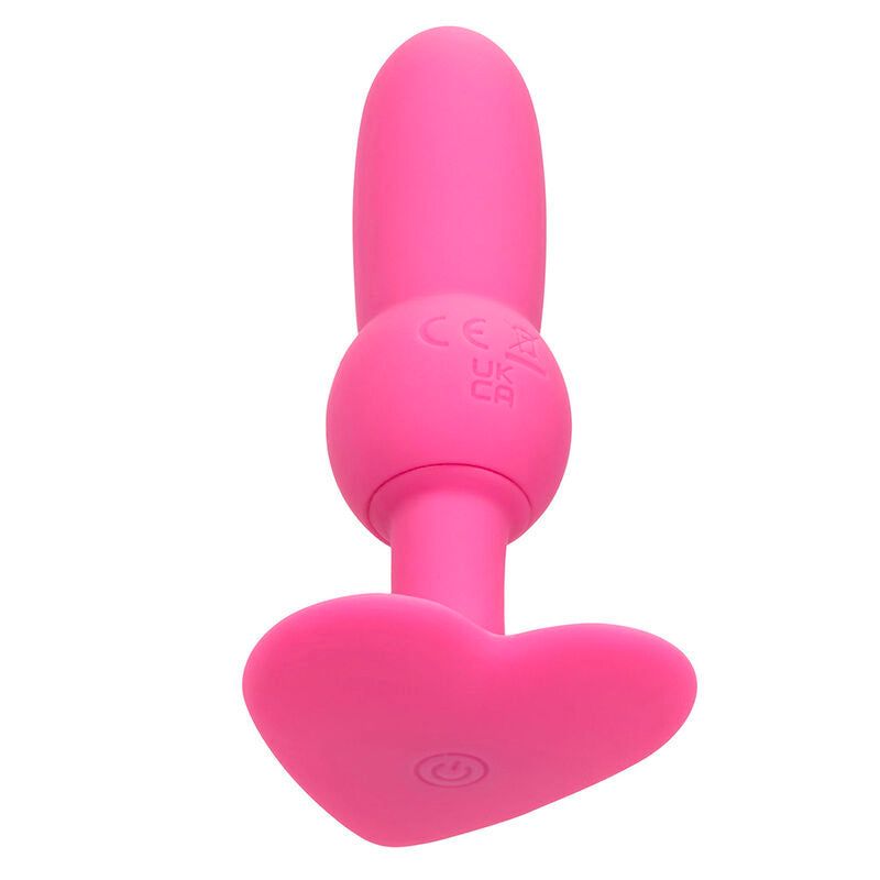 Calexotics First Time Anal Plug Beaded Probe 10 Vibrations Pink