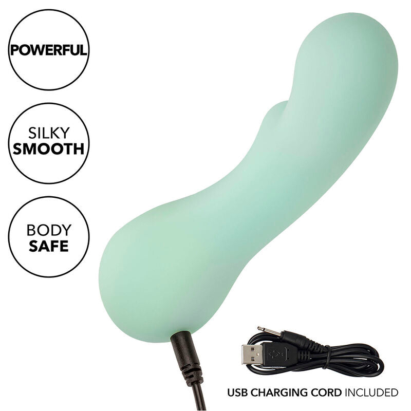 Calexotics Pacifica Bora Bora Estimulator G Spot 10 Vibrations Aqua
