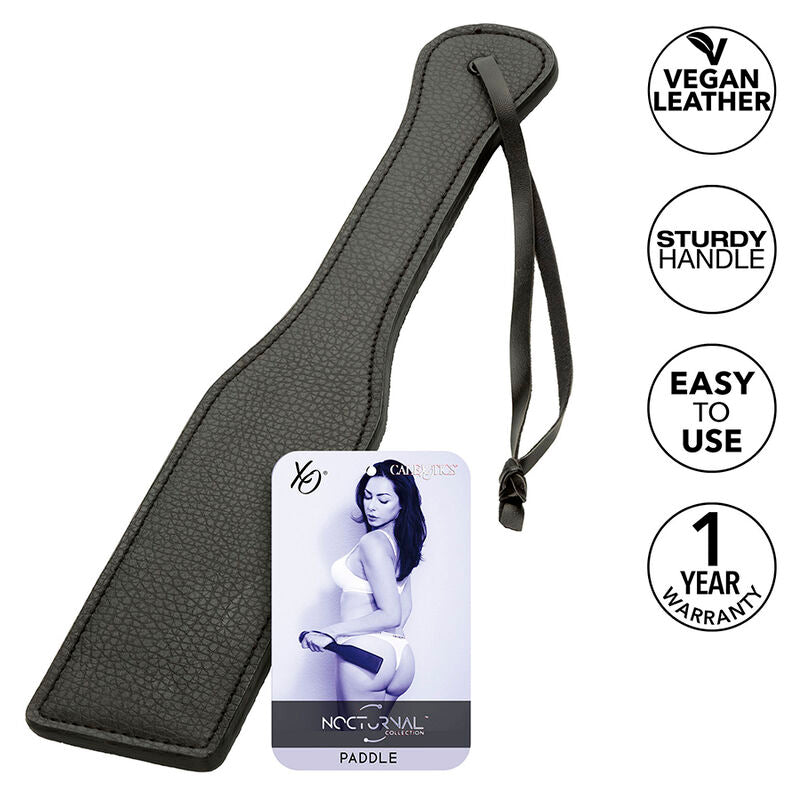 Calexotics Nocturnal Paddle Leather Black
