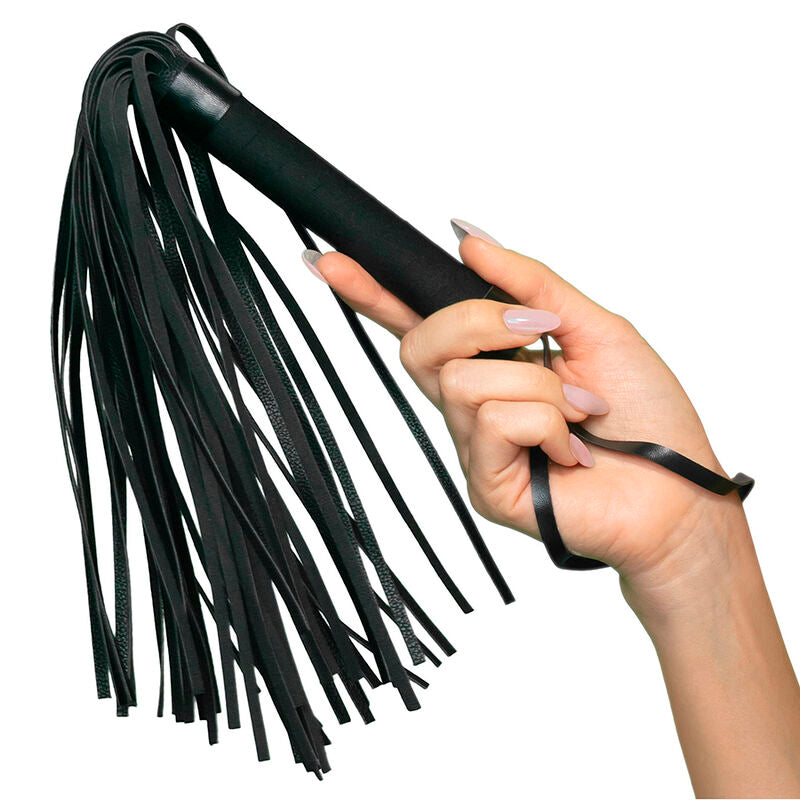 Calexotics Nocturnal Flogger Leather Black
