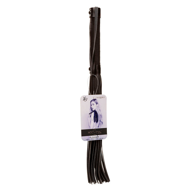 Calexotics Nocturnal Flogger Leather Black