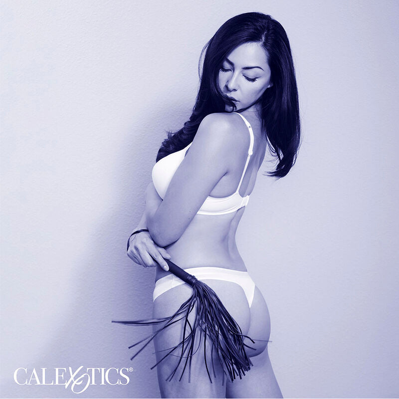 Calexotics Nocturnal Flogger Leather Black
