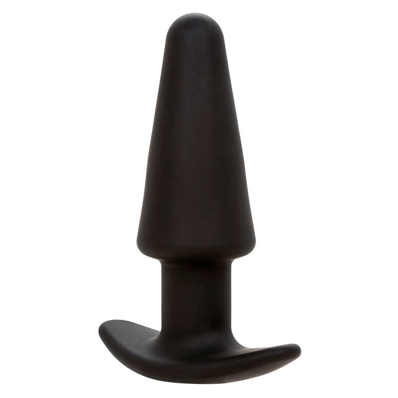 Calexotics Rock Bottom Tapered Anal Plug 10 Vibraciones Silicone Black