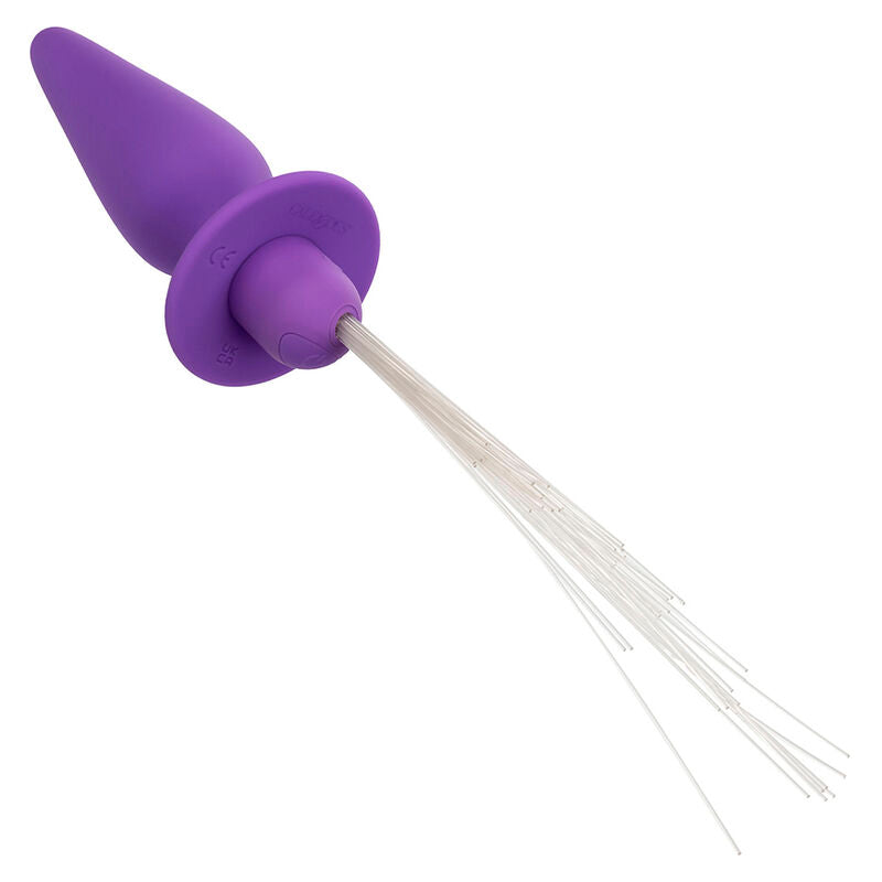 Calexotics Southern Lights Light Up Anal Plug 10 Vibrations Silicone Purple