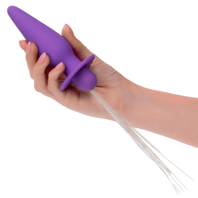 Calexotics Southern Lights Light Up Anal Plug 10 Vibrations Silicone Purple