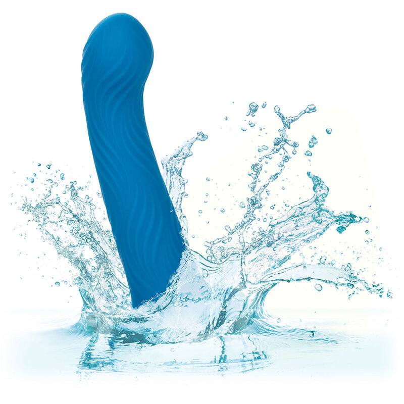 Calexotics Wave Rider Ripple Anal Plug Blue