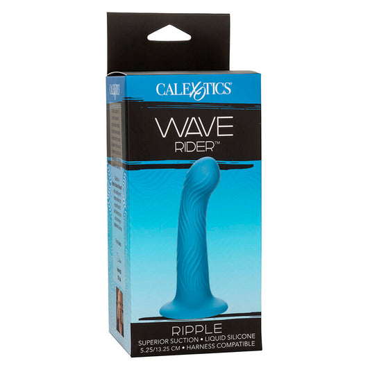 Calexotics Wave Rider Ripple Anal Plug Blue