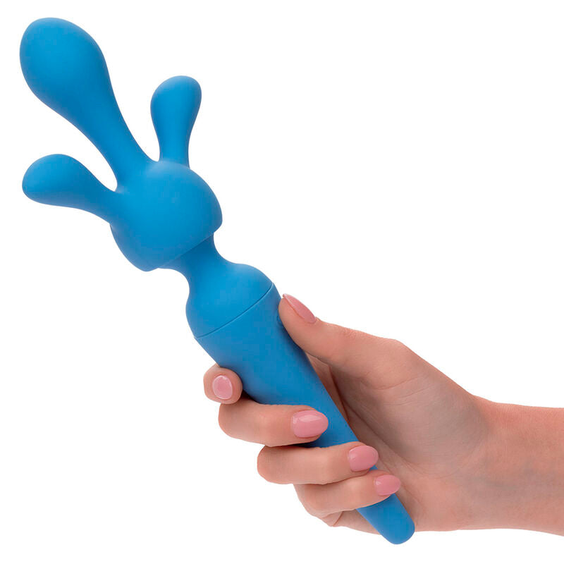 Calexotics Couture Kit Vibrator Wand 10 Vibrations Blue
