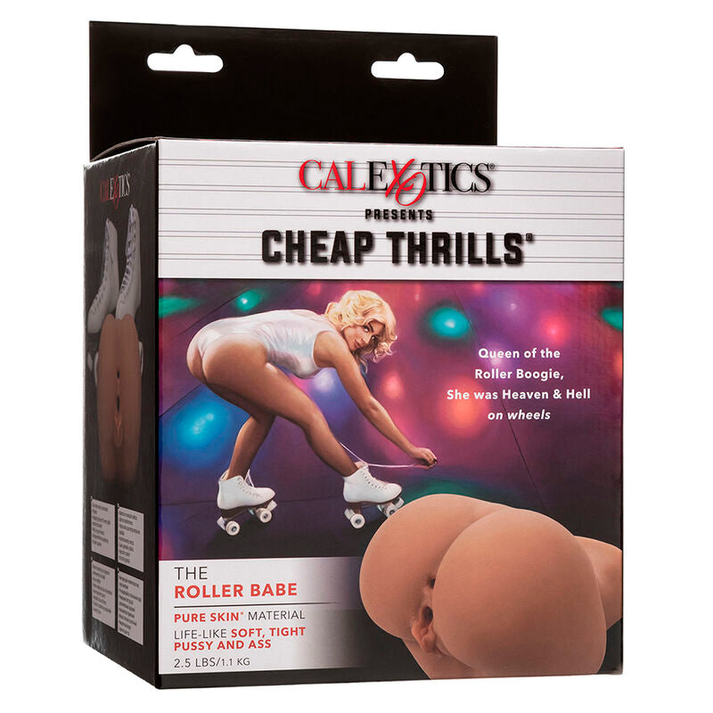 Calexotics The Roller Babe Double Realistic Masturbator Flesh