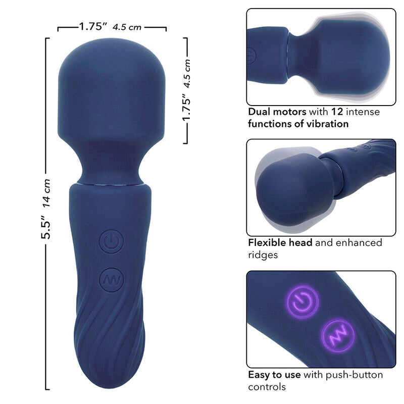 Calexotics Charisma Charm Massager 12 Functions Purple