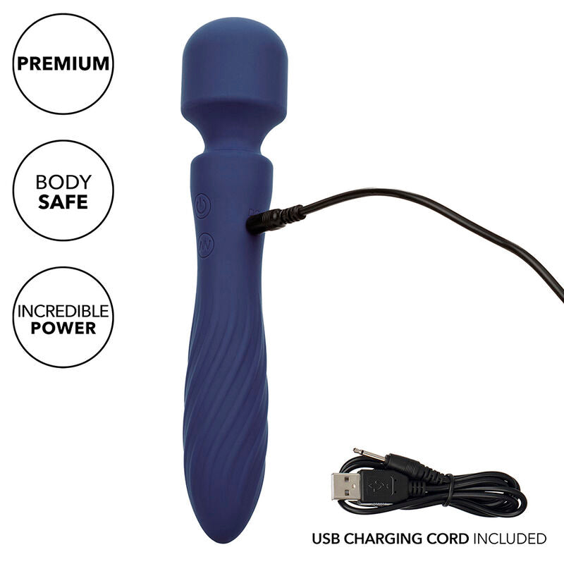 Calexotics Charisma Mystique Massager Dual Motors 12 Functions 20,5 Cm X 4.5 Cm Purple
