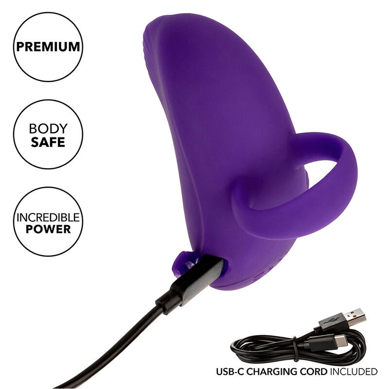 Calexotics Envy Handheld Rolling Ball Massager 7 Vibrations Purple