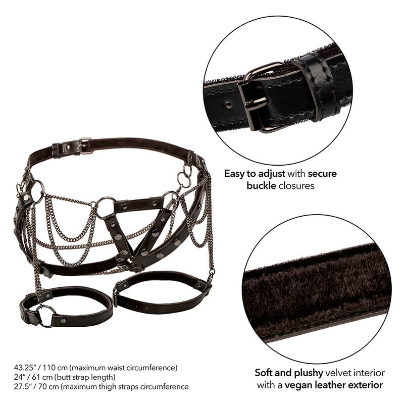 Calexotics Euphoria Multichain Thigh Harness Premium