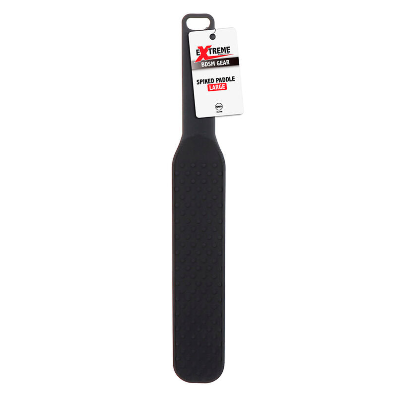 Hidden Desire Extreme Spiked Paddle Large Black