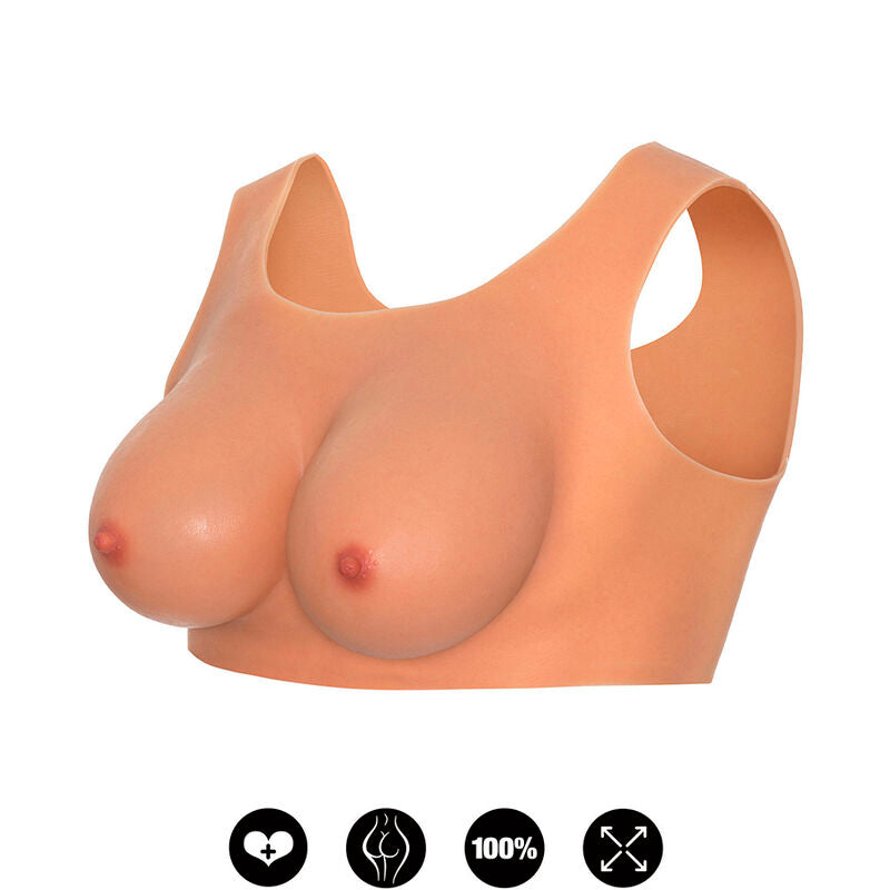 Hidden Desire Alter Ego Wearable Breast Top C-Cup Flesh