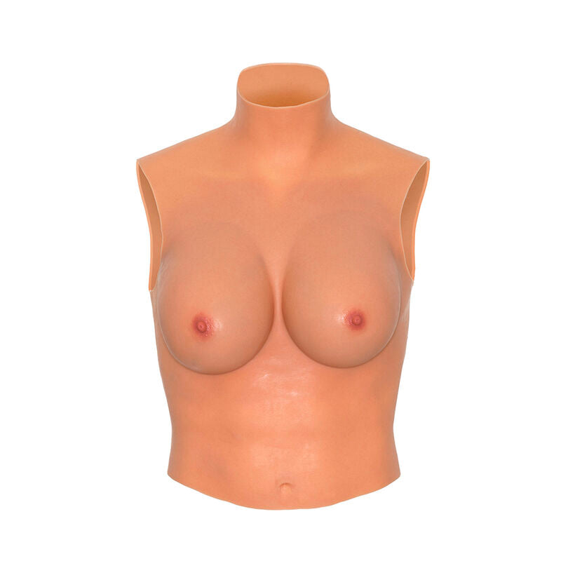 Hidden Desire Alter Ego Wearable Breast Shirt D-Cup Flesh