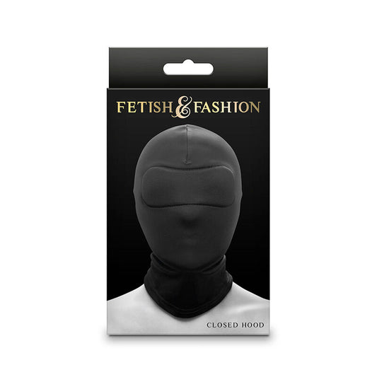 Ns Novelties Fetish & Fashion Closed Hood Nylon Black