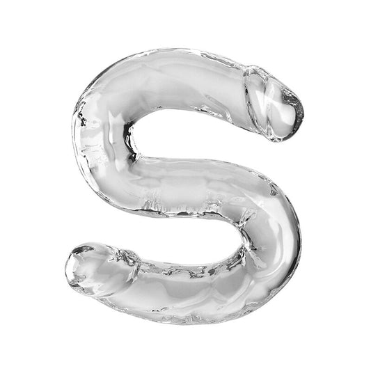 King Cock Double Trouble Double Dildo 46 Cm Clear
