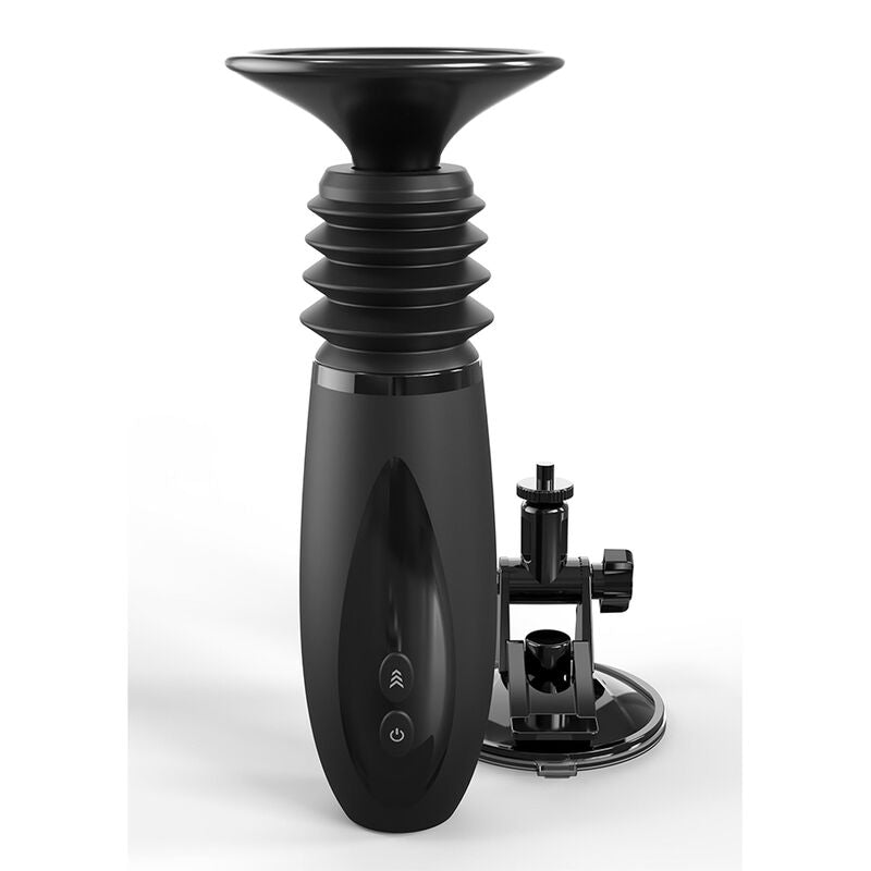 Fetish Fantasy Series Body Dock Thruster Dildo Clamp With 7 Push Modes Black