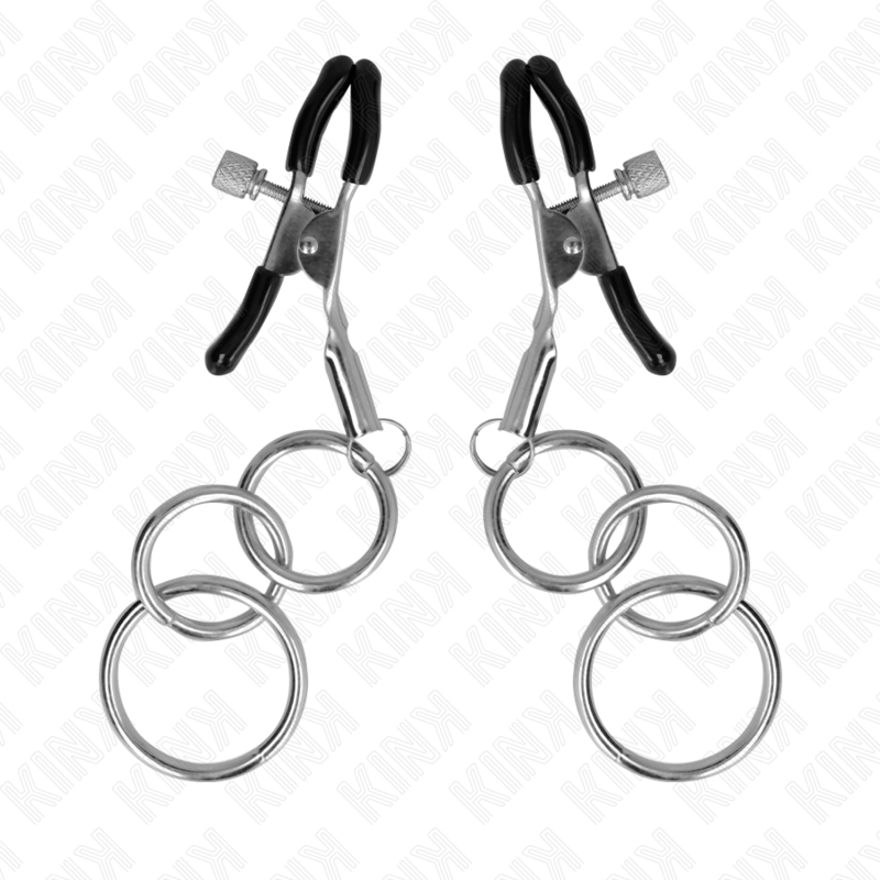 Kink Nipple Grip Kink - 3 O-Ring Nipple Clamp 6 Cm