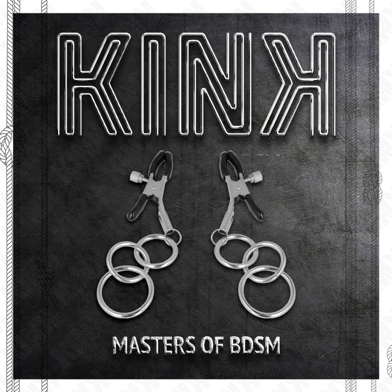 Kink Nipple Grip Kink - 3 O-Ring Nipple Clamp 6 Cm