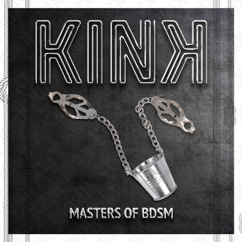 Kink Nipple Grip Kink - Nipple Clamps With A Bucket Silver