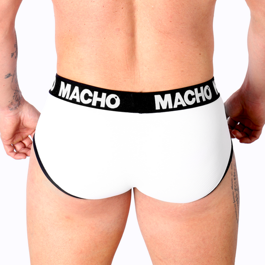Macho Underwear Macho - Ms30Bl Slip Blanco S