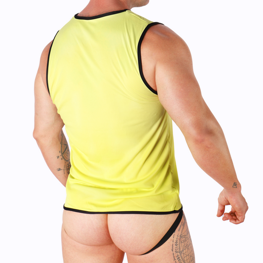 Macho Underwear Macho - Yellow T-Shirt S/M
