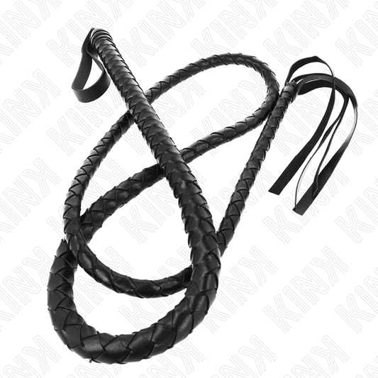 Kink Impact & Touch Kink - Long Black Snake Whip 210 Cm