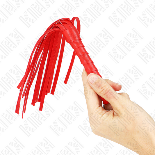 Kink Impact & Touch Kink - Simple Mini Red Whip 28 Cm