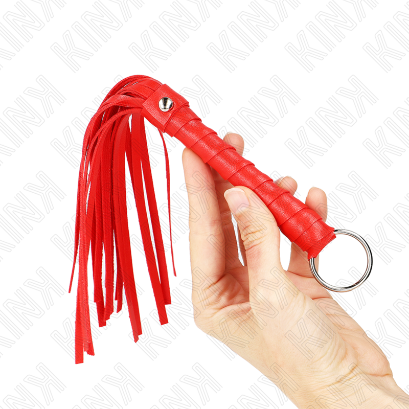 Kink Impact & Touch Kink - Simple Mini Red Whip 28 Cm