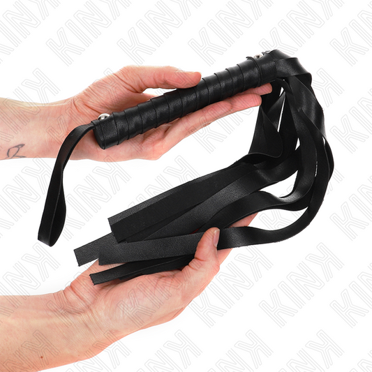 Kink Impact & Touch Kink - Black Wide Tail Whip 48.5 Cm