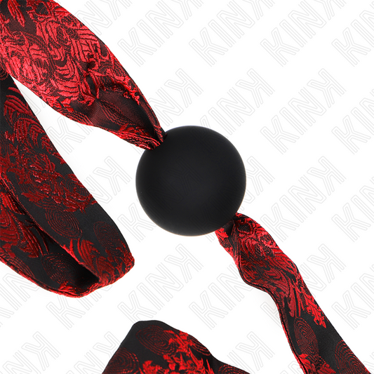 Kink Collar & Gag Kink - Scandal Silicone Ball 4.5 Cm Gag Model 2 146 X 4 Cm