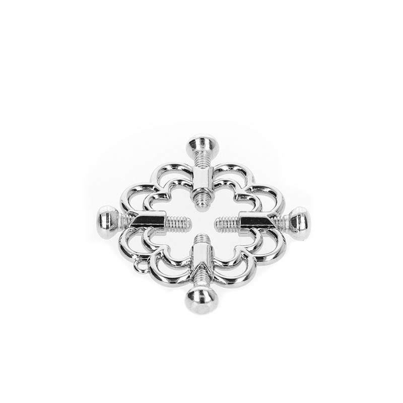 Kink Nipple Grip Kink - Metal Flower Nipple Clamps