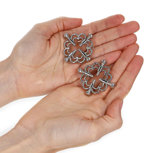 Kink Nipple Grip Kink - Metal Flower Nipple Clamps
