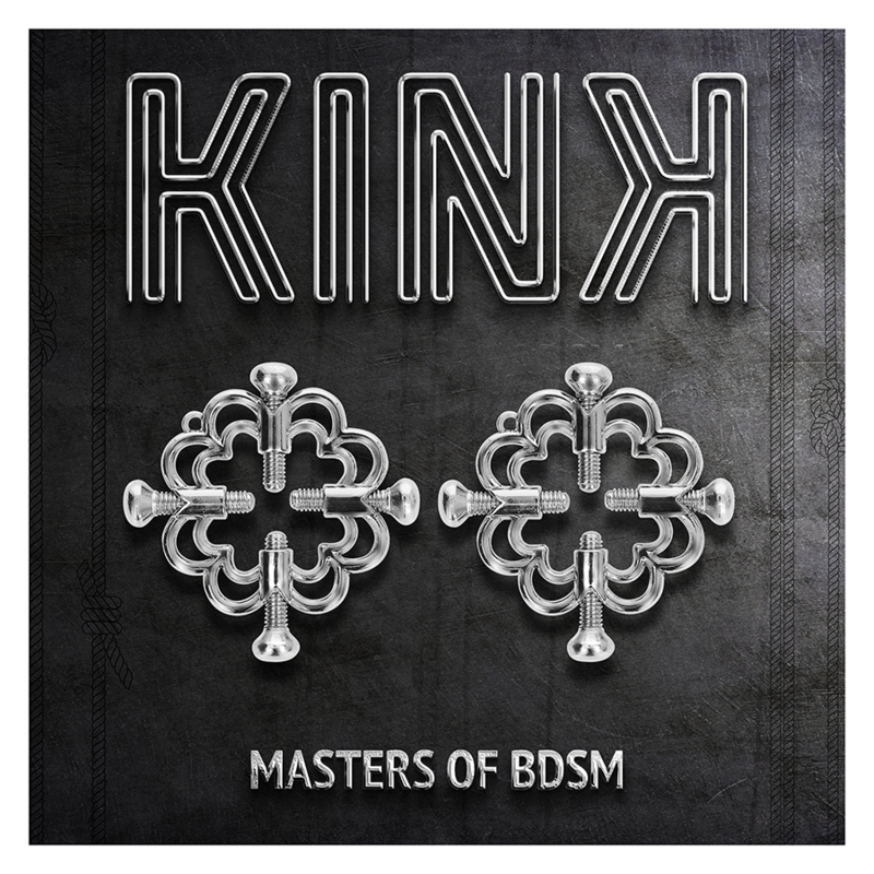 Kink Nipple Grip Kink - Metal Flower Nipple Clamps