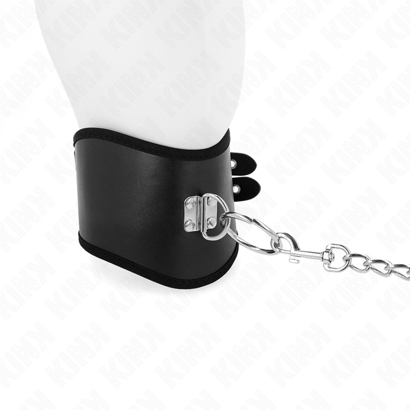 Kink Collar & Gag Kink - Necklace 65 Cm With Wide Strap Adjustable 40-55 Cm X 10 Cm