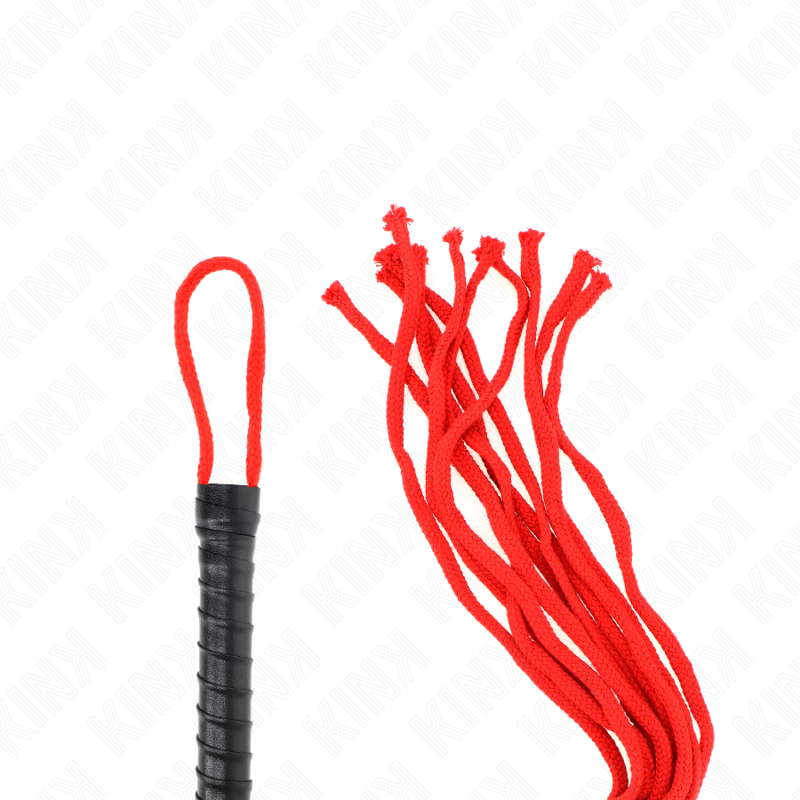 Kink Impact & Touch Kink - Rojo Rope Whip 56 Cm
