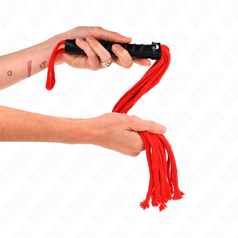 Kink Impact & Touch Kink - Rojo Rope Whip 56 Cm