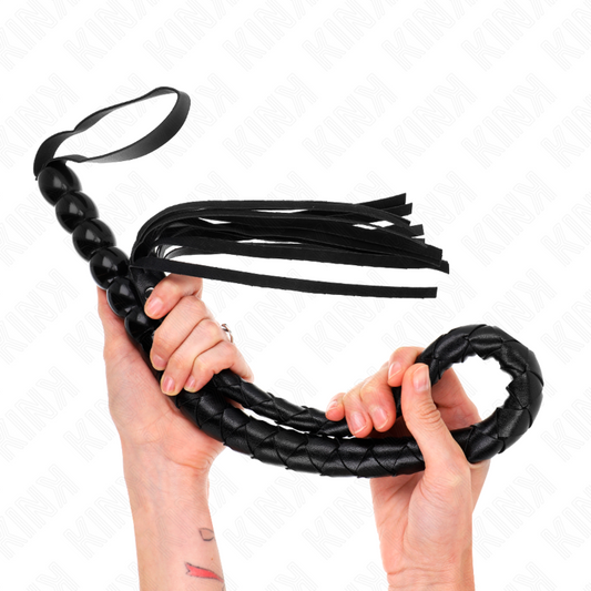 Kink Impact & Touch Kink - Beaded Snake Whip 80 Cm