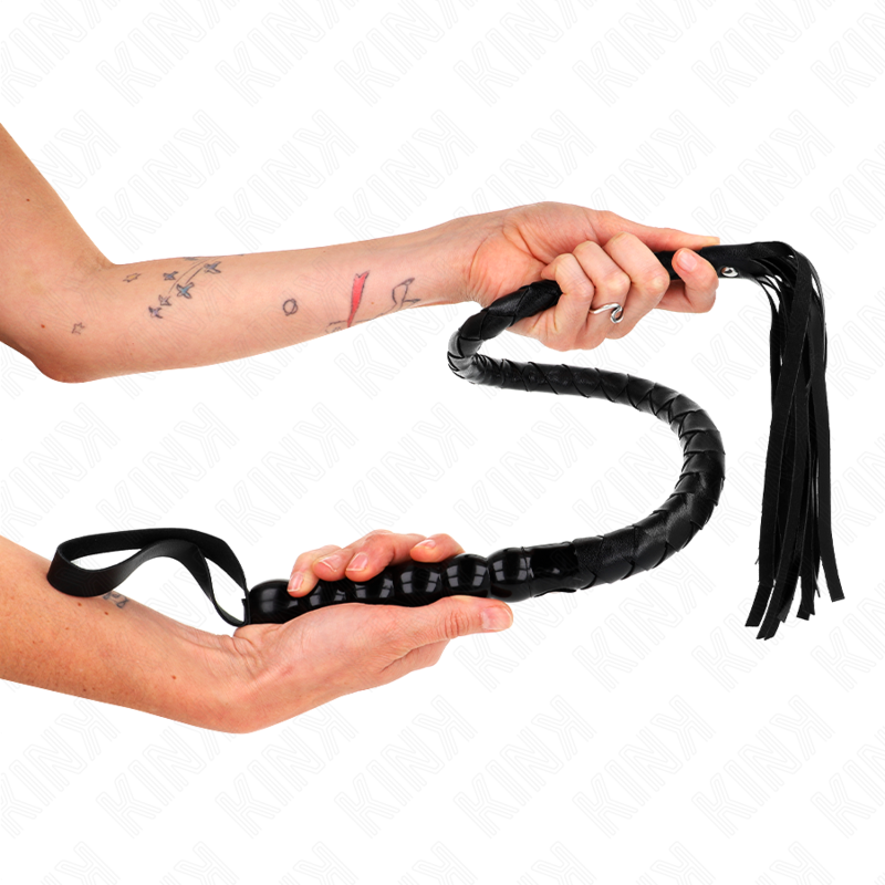 Kink Impact & Touch Kink - Beaded Snake Whip 80 Cm