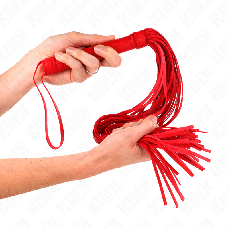 Kink Impact & Touch Kink - Red Soft Pvc Whip 70 Cm