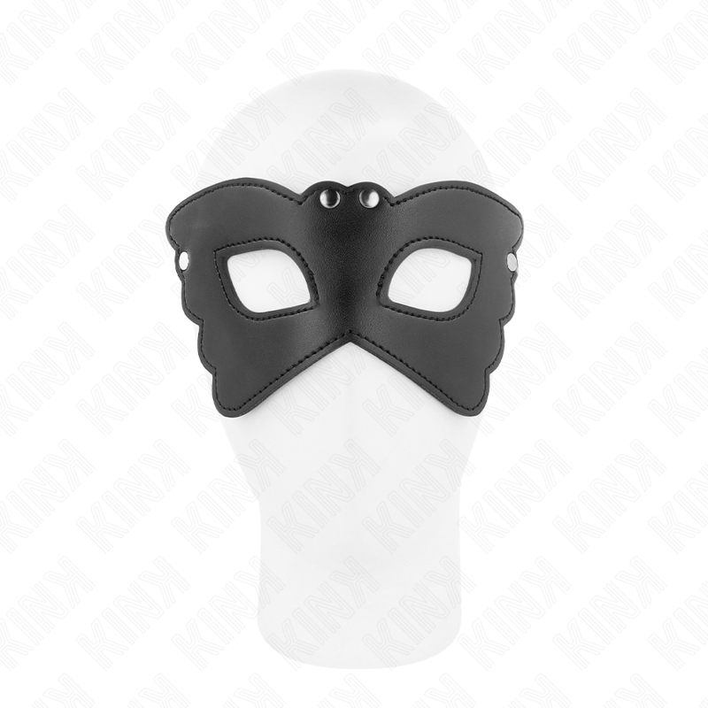 Kink Masked Allure Kink - Butterfly Shaped Leatherette Mask 20 X 9 Cm