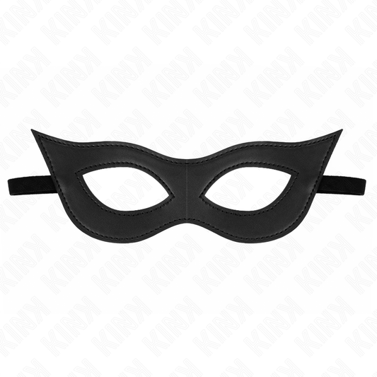 Kink Masked Allure Kink - Leatherette Mask Model 2 23 X 7.5 Cm
